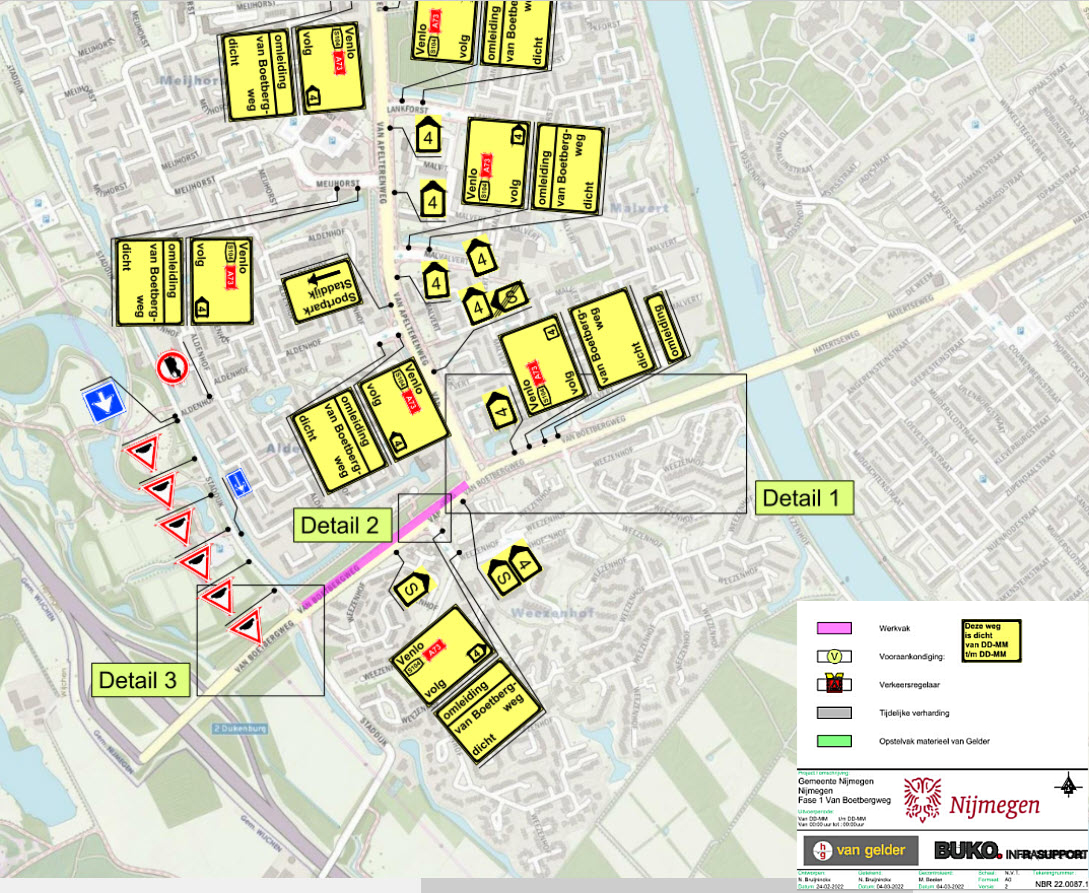 Asfaltering vanboetbergweg fase2
